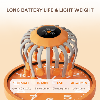 CalmFlow Ultimate Electric Scalp Massager