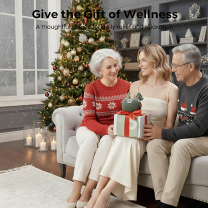 HealthyTechDevice™ HeatGrip Neck & Shoulder Massager