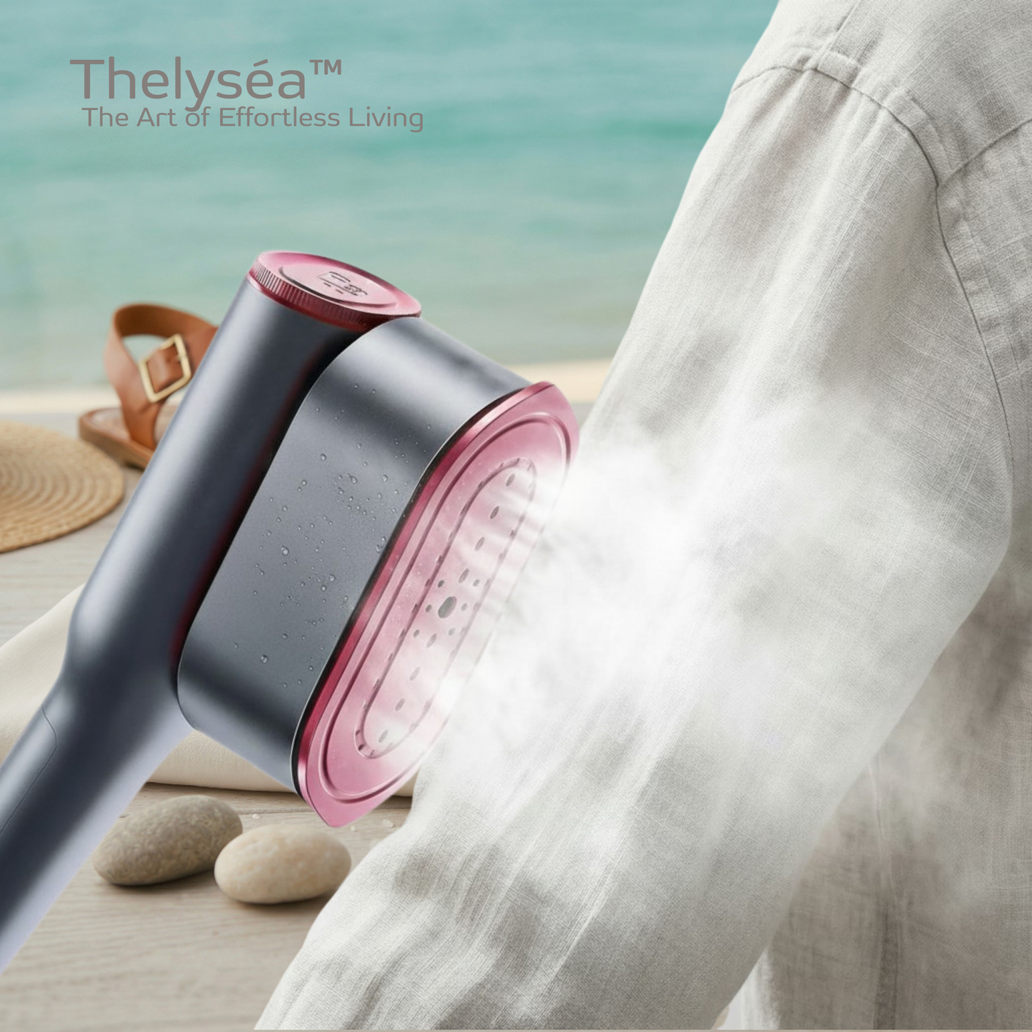 SteamerPro Portable 2-in-1 garment steamer and iron